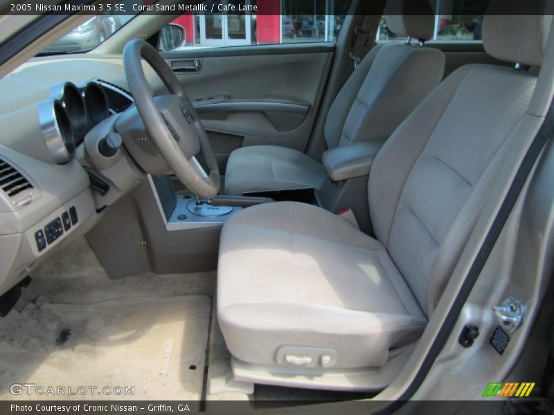 Coral Sand Metallic / Cafe Latte 2005 Nissan Maxima 3.5 SE