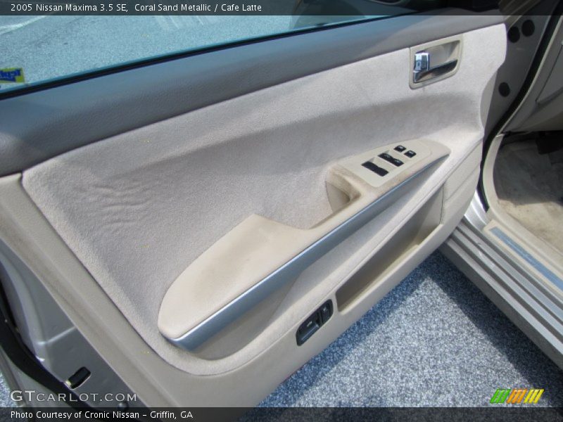 Coral Sand Metallic / Cafe Latte 2005 Nissan Maxima 3.5 SE