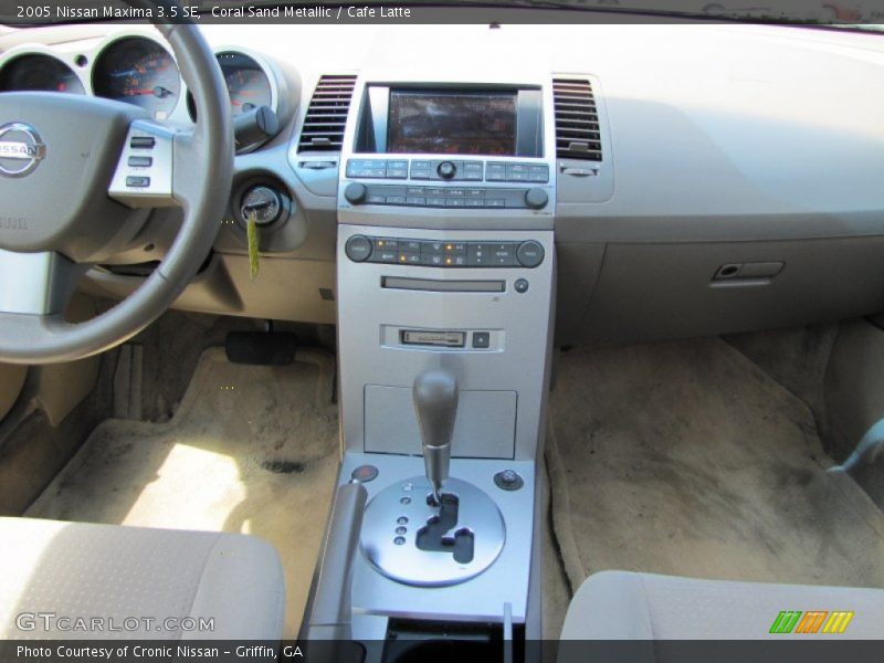 Coral Sand Metallic / Cafe Latte 2005 Nissan Maxima 3.5 SE