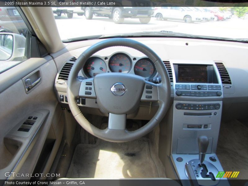 Coral Sand Metallic / Cafe Latte 2005 Nissan Maxima 3.5 SE