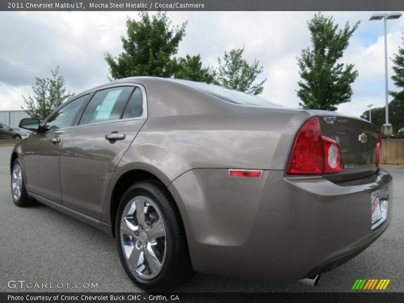 Mocha Steel Metallic / Cocoa/Cashmere 2011 Chevrolet Malibu LT
