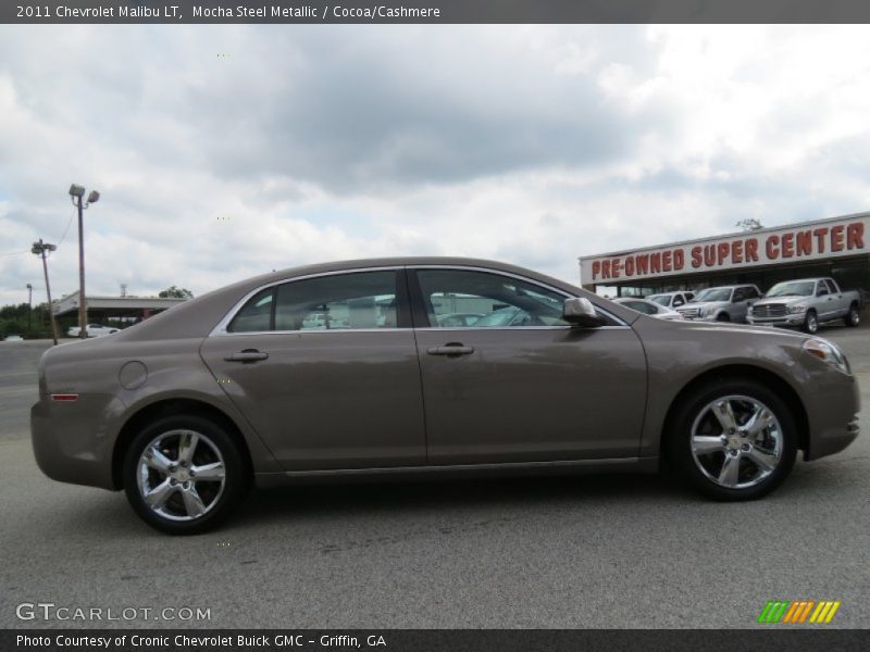 Mocha Steel Metallic / Cocoa/Cashmere 2011 Chevrolet Malibu LT