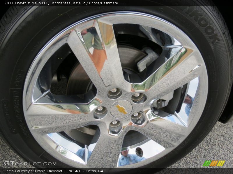 Mocha Steel Metallic / Cocoa/Cashmere 2011 Chevrolet Malibu LT