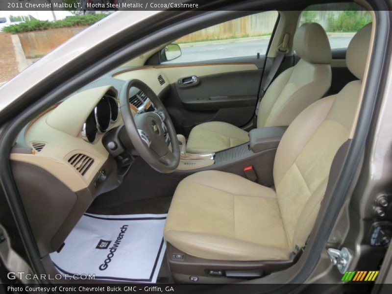Mocha Steel Metallic / Cocoa/Cashmere 2011 Chevrolet Malibu LT