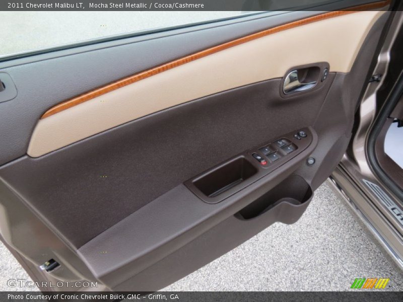 Mocha Steel Metallic / Cocoa/Cashmere 2011 Chevrolet Malibu LT