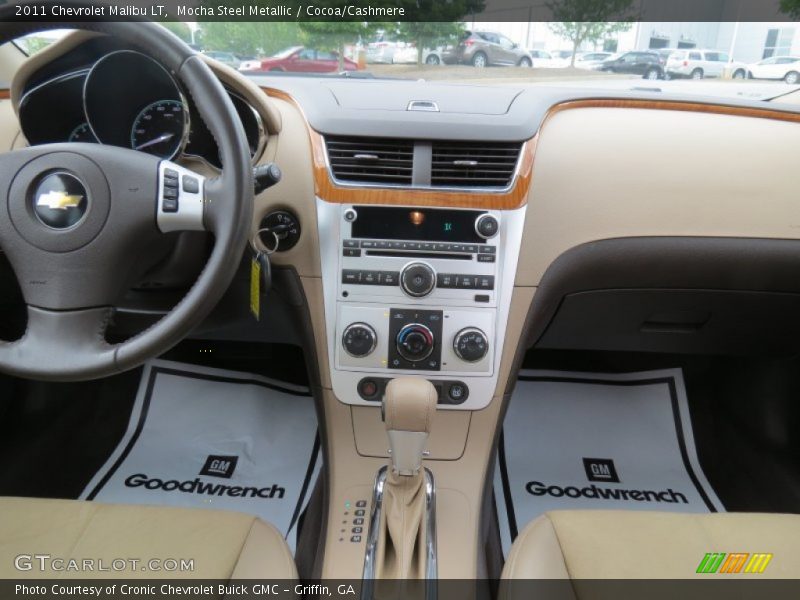 Mocha Steel Metallic / Cocoa/Cashmere 2011 Chevrolet Malibu LT