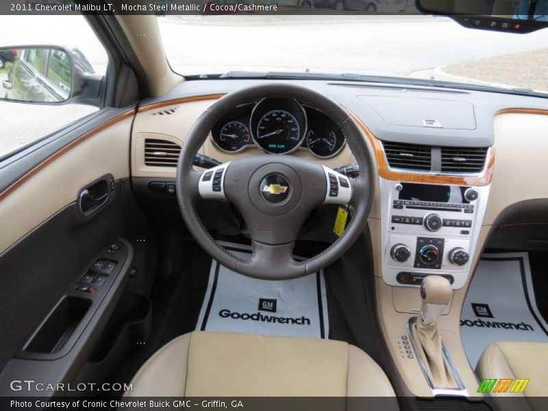 Mocha Steel Metallic / Cocoa/Cashmere 2011 Chevrolet Malibu LT