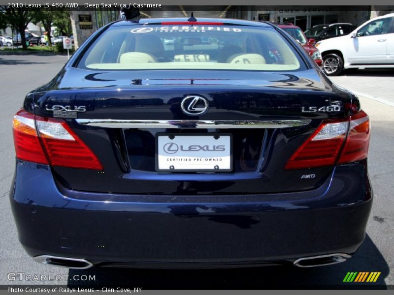 Deep Sea Mica / Cashmere 2010 Lexus LS 460 AWD