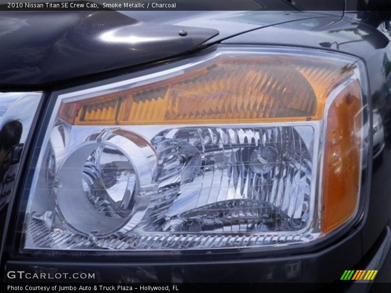 Smoke Metallic / Charcoal 2010 Nissan Titan SE Crew Cab