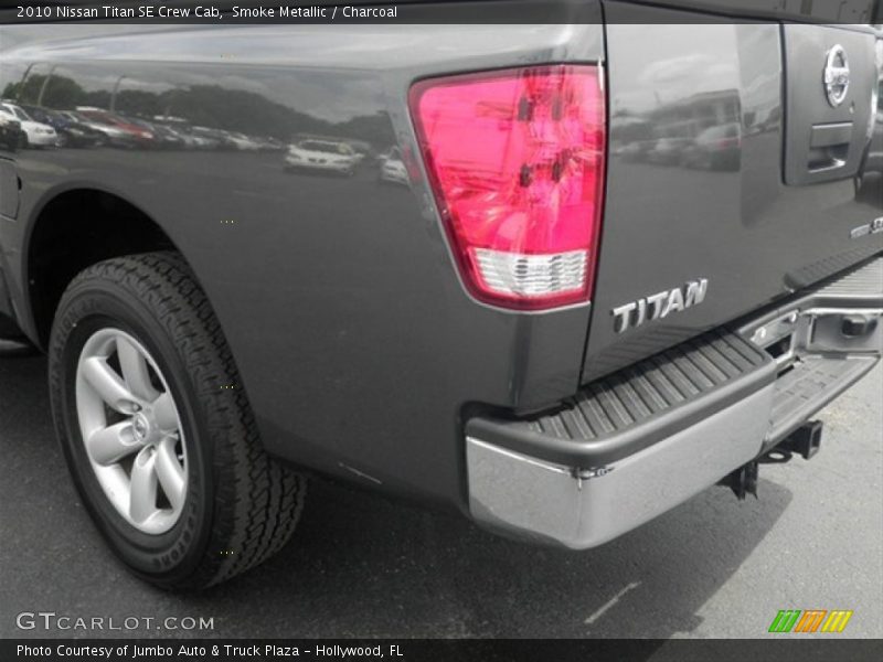 Smoke Metallic / Charcoal 2010 Nissan Titan SE Crew Cab