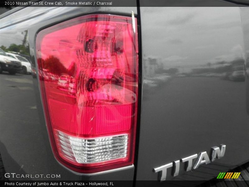 Smoke Metallic / Charcoal 2010 Nissan Titan SE Crew Cab