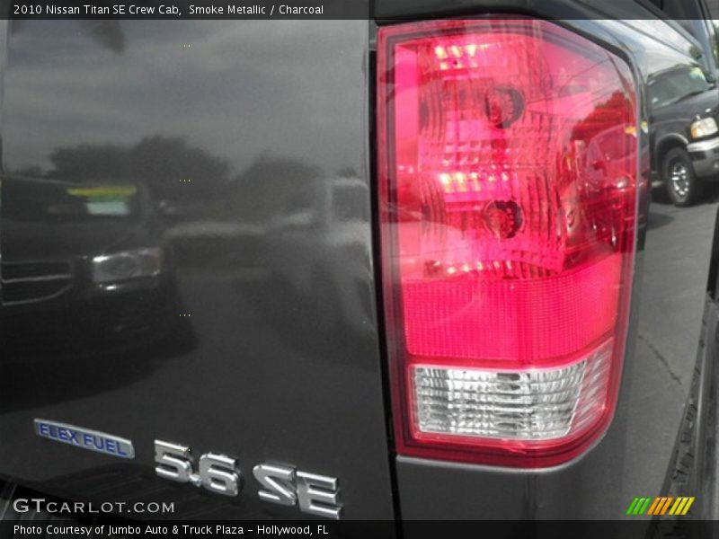 Smoke Metallic / Charcoal 2010 Nissan Titan SE Crew Cab