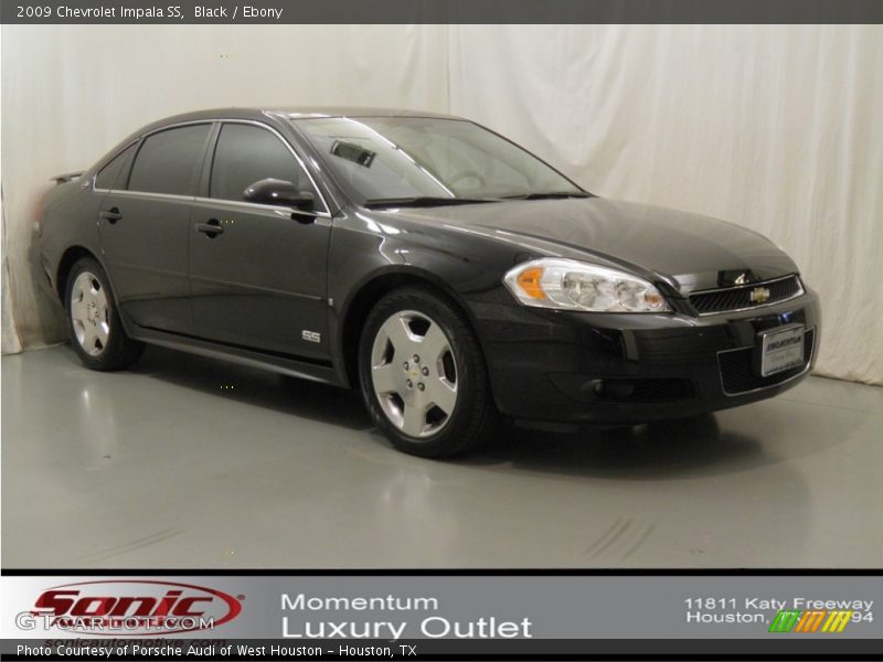 Black / Ebony 2009 Chevrolet Impala SS