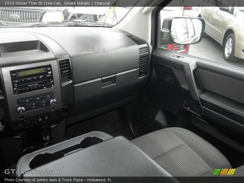 Smoke Metallic / Charcoal 2010 Nissan Titan SE Crew Cab