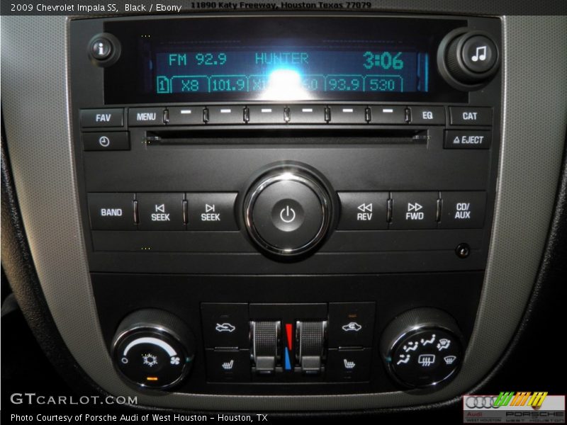 Black / Ebony 2009 Chevrolet Impala SS