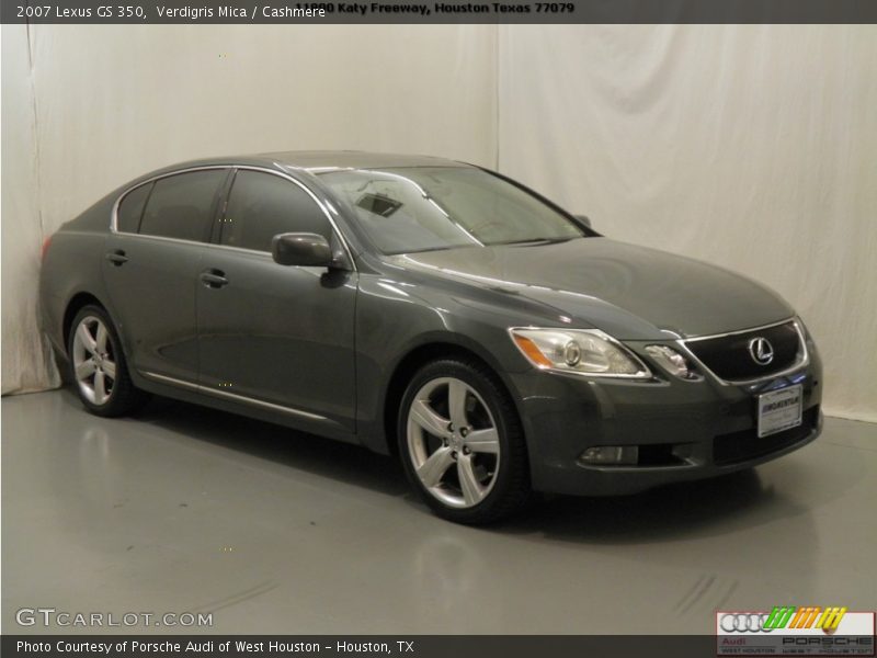 Verdigris Mica / Cashmere 2007 Lexus GS 350