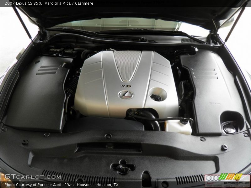 Verdigris Mica / Cashmere 2007 Lexus GS 350
