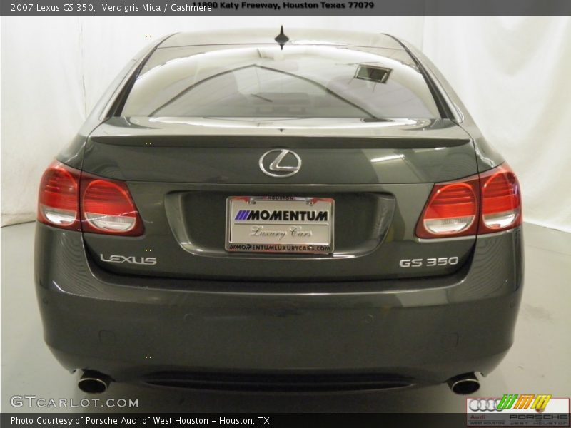Verdigris Mica / Cashmere 2007 Lexus GS 350