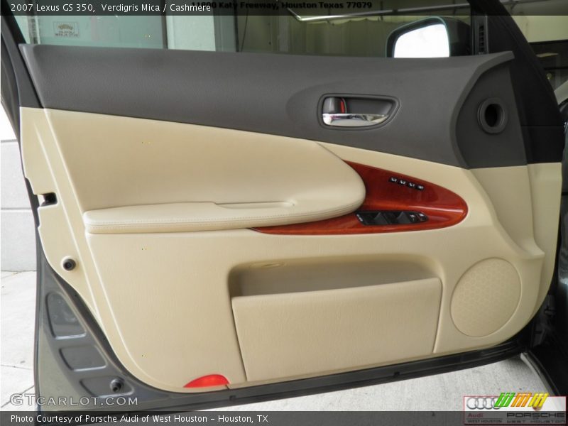 Verdigris Mica / Cashmere 2007 Lexus GS 350