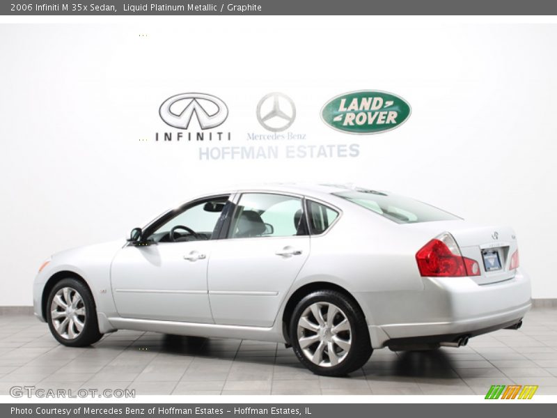 Liquid Platinum Metallic / Graphite 2006 Infiniti M 35x Sedan