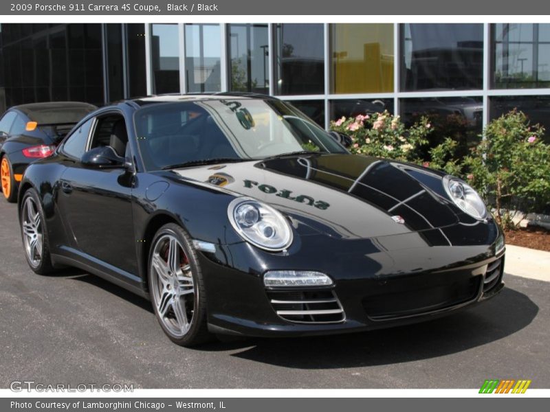 Front 3/4 View of 2009 911 Carrera 4S Coupe