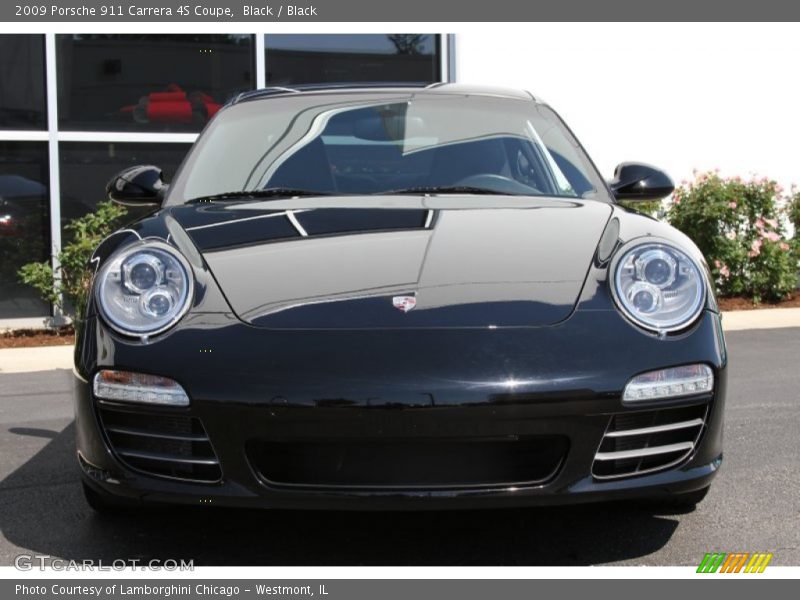 Black / Black 2009 Porsche 911 Carrera 4S Coupe