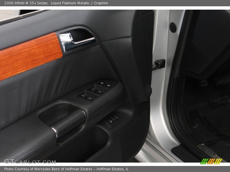 Liquid Platinum Metallic / Graphite 2006 Infiniti M 35x Sedan