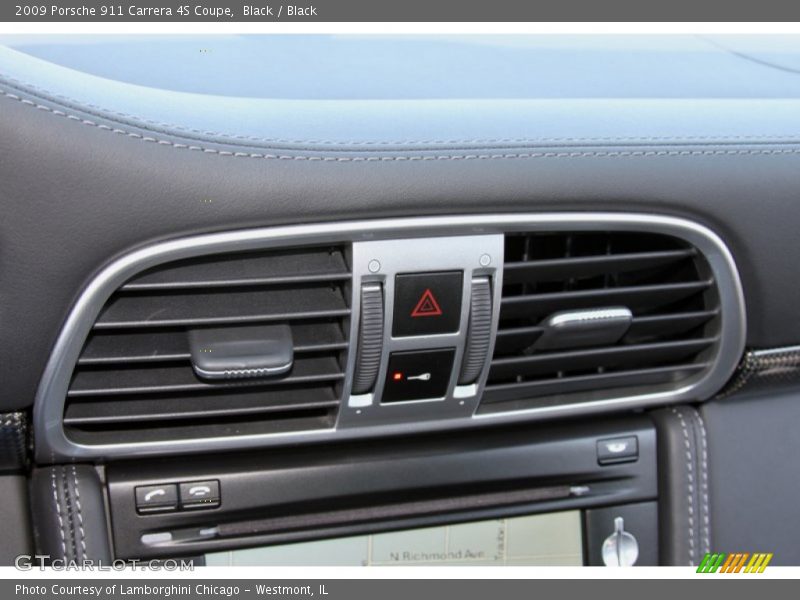 Black / Black 2009 Porsche 911 Carrera 4S Coupe