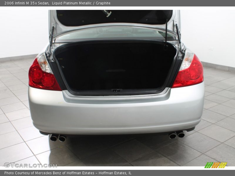 Liquid Platinum Metallic / Graphite 2006 Infiniti M 35x Sedan