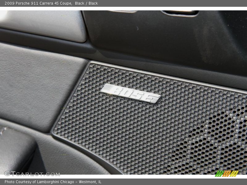 Black / Black 2009 Porsche 911 Carrera 4S Coupe