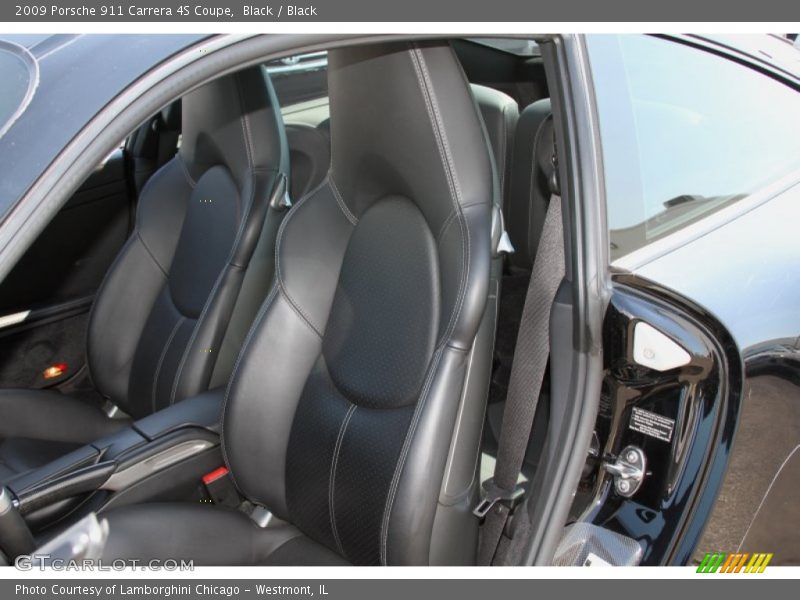  2009 911 Carrera 4S Coupe Black Interior