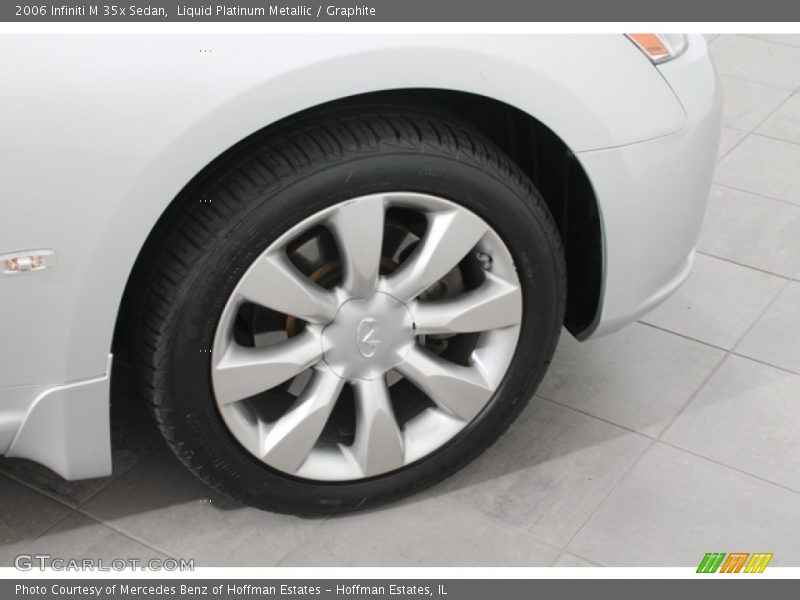 Liquid Platinum Metallic / Graphite 2006 Infiniti M 35x Sedan