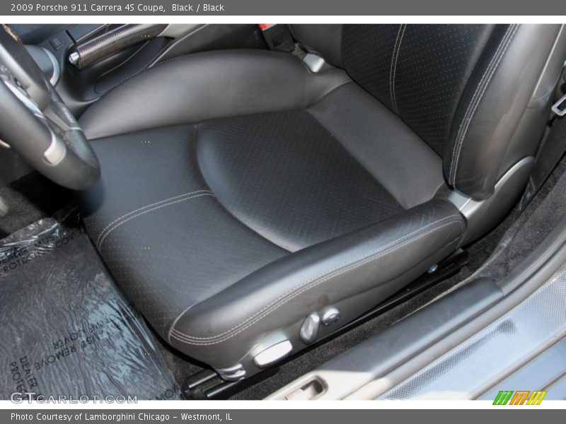 Front Seat of 2009 911 Carrera 4S Coupe