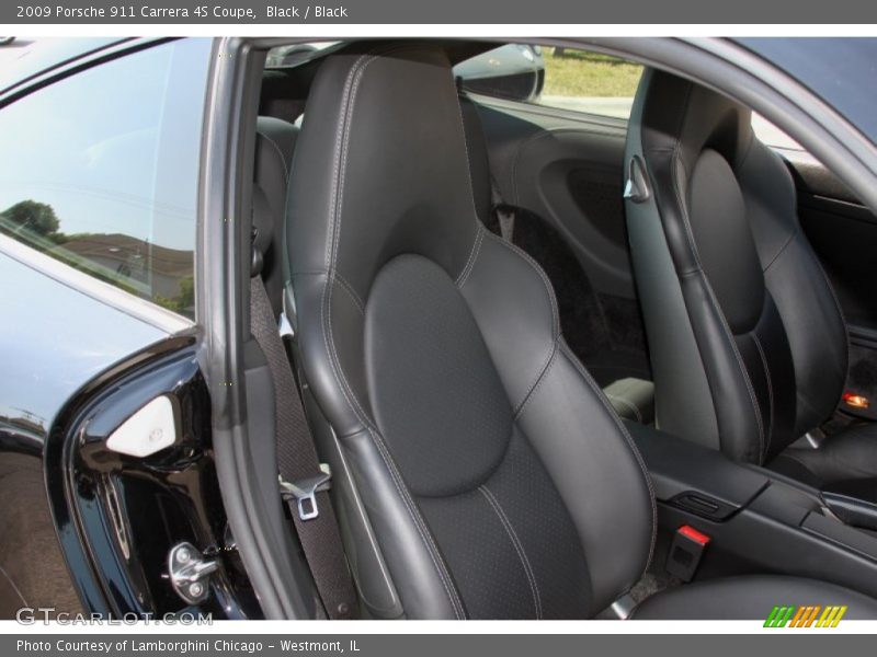 Front Seat of 2009 911 Carrera 4S Coupe