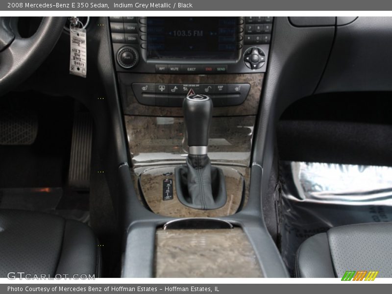 Indium Grey Metallic / Black 2008 Mercedes-Benz E 350 Sedan