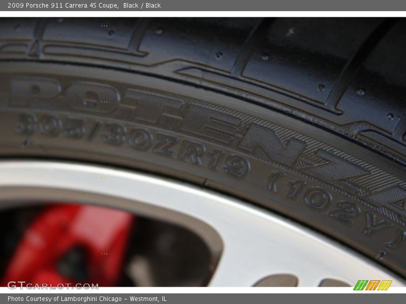 Black / Black 2009 Porsche 911 Carrera 4S Coupe