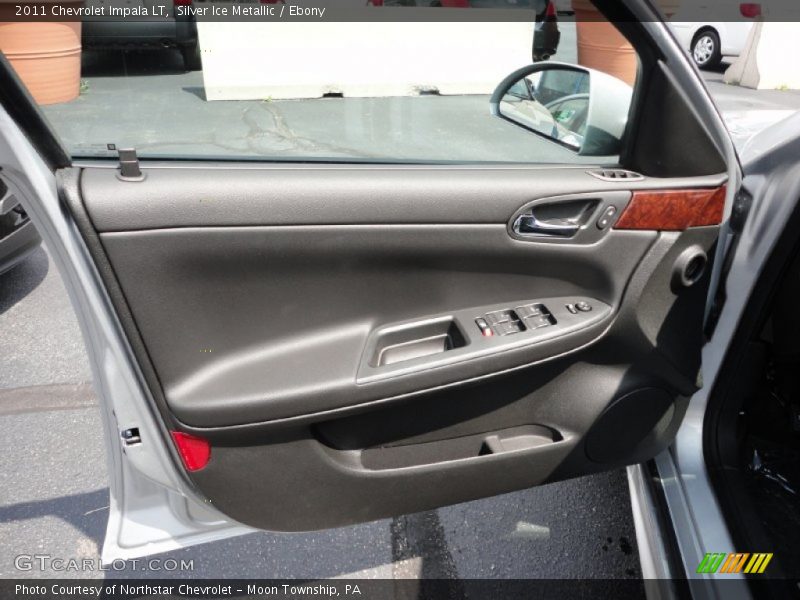 Silver Ice Metallic / Ebony 2011 Chevrolet Impala LT