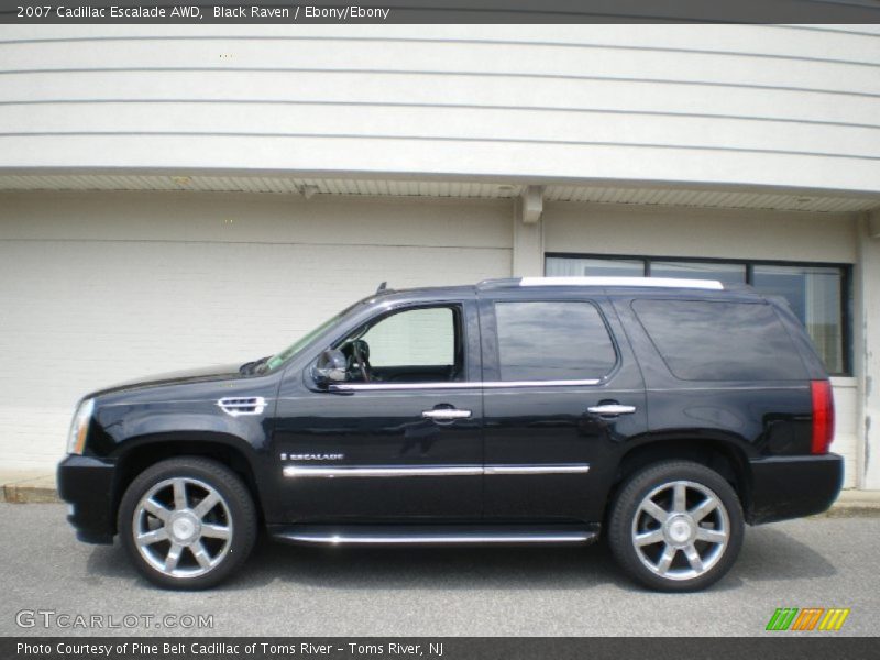 Black Raven / Ebony/Ebony 2007 Cadillac Escalade AWD