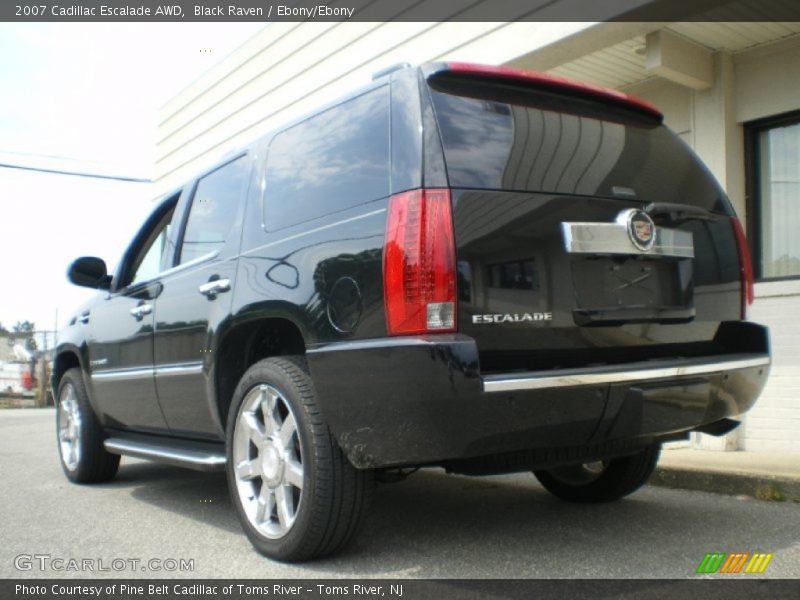 Black Raven / Ebony/Ebony 2007 Cadillac Escalade AWD