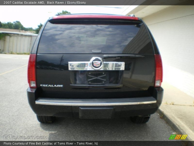Black Raven / Ebony/Ebony 2007 Cadillac Escalade AWD