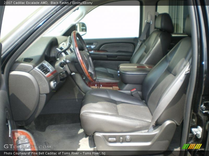 Black Raven / Ebony/Ebony 2007 Cadillac Escalade AWD