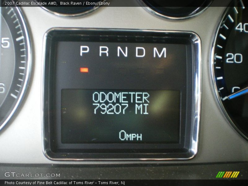 Black Raven / Ebony/Ebony 2007 Cadillac Escalade AWD