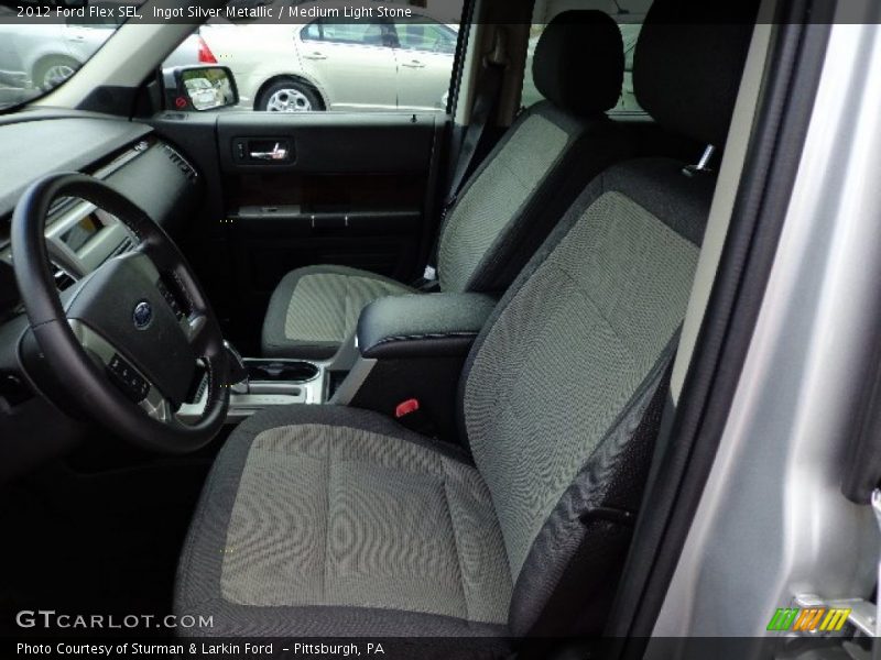 Ingot Silver Metallic / Medium Light Stone 2012 Ford Flex SEL
