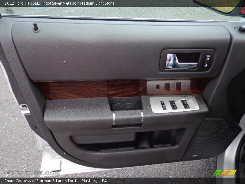 Ingot Silver Metallic / Medium Light Stone 2012 Ford Flex SEL