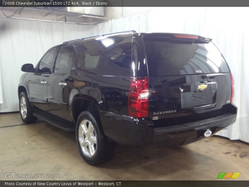 Black / Ebony 2008 Chevrolet Suburban 1500 LTZ 4x4