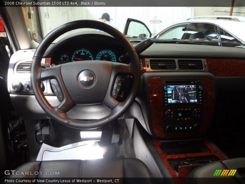 Black / Ebony 2008 Chevrolet Suburban 1500 LTZ 4x4