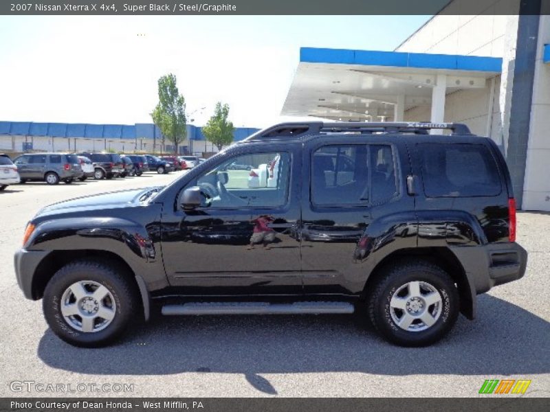 Super Black / Steel/Graphite 2007 Nissan Xterra X 4x4