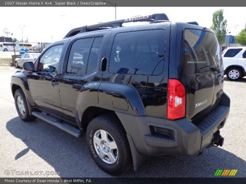 Super Black / Steel/Graphite 2007 Nissan Xterra X 4x4