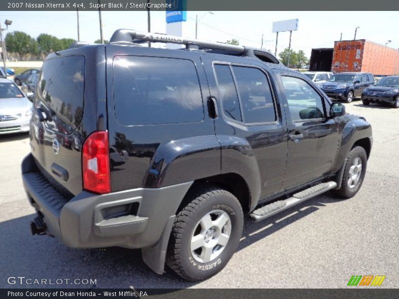 Super Black / Steel/Graphite 2007 Nissan Xterra X 4x4