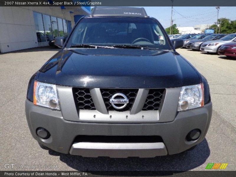 Super Black / Steel/Graphite 2007 Nissan Xterra X 4x4